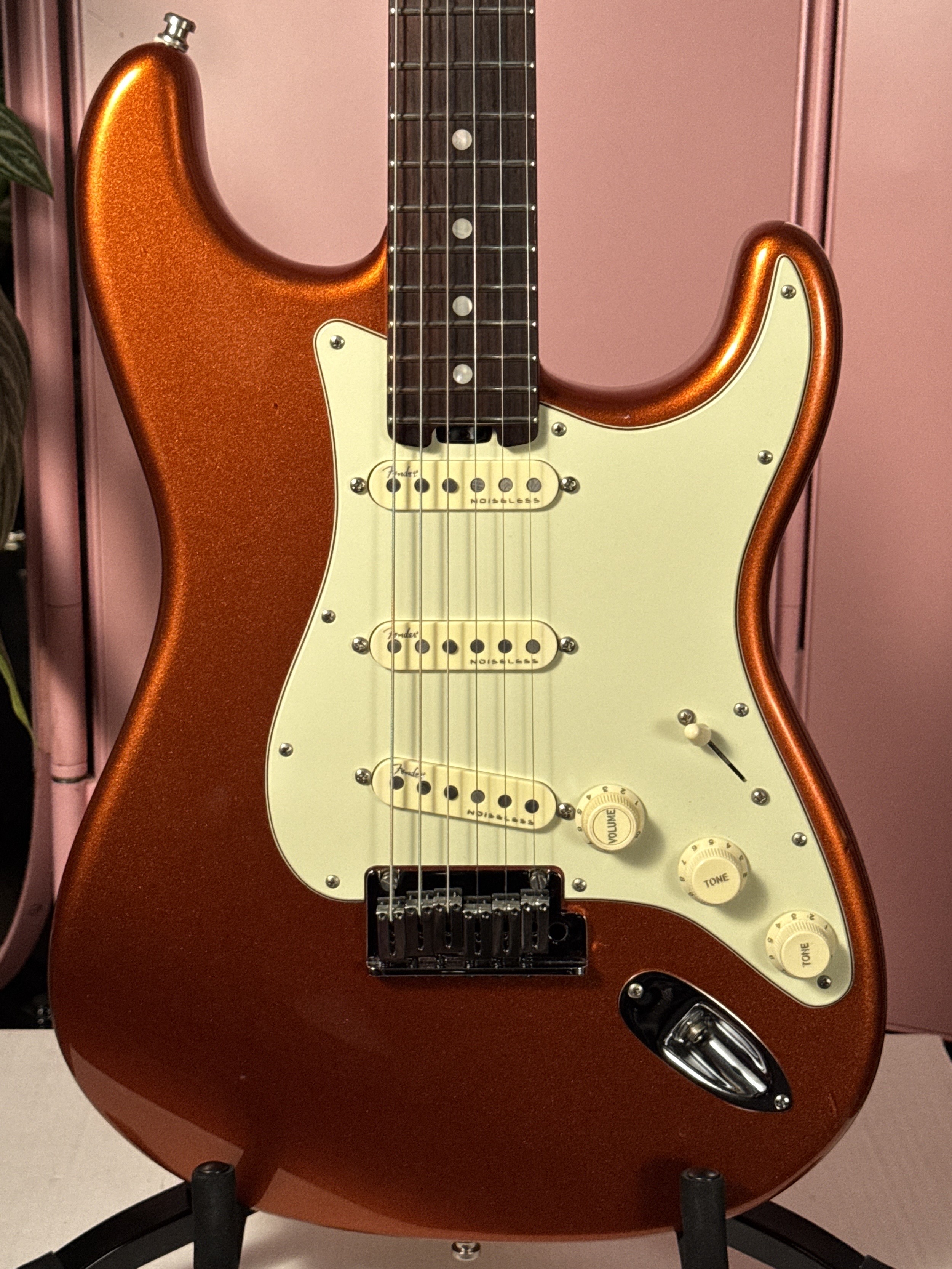Fender American Elite Stratocaster 2016 Autumn Blaze Metallic